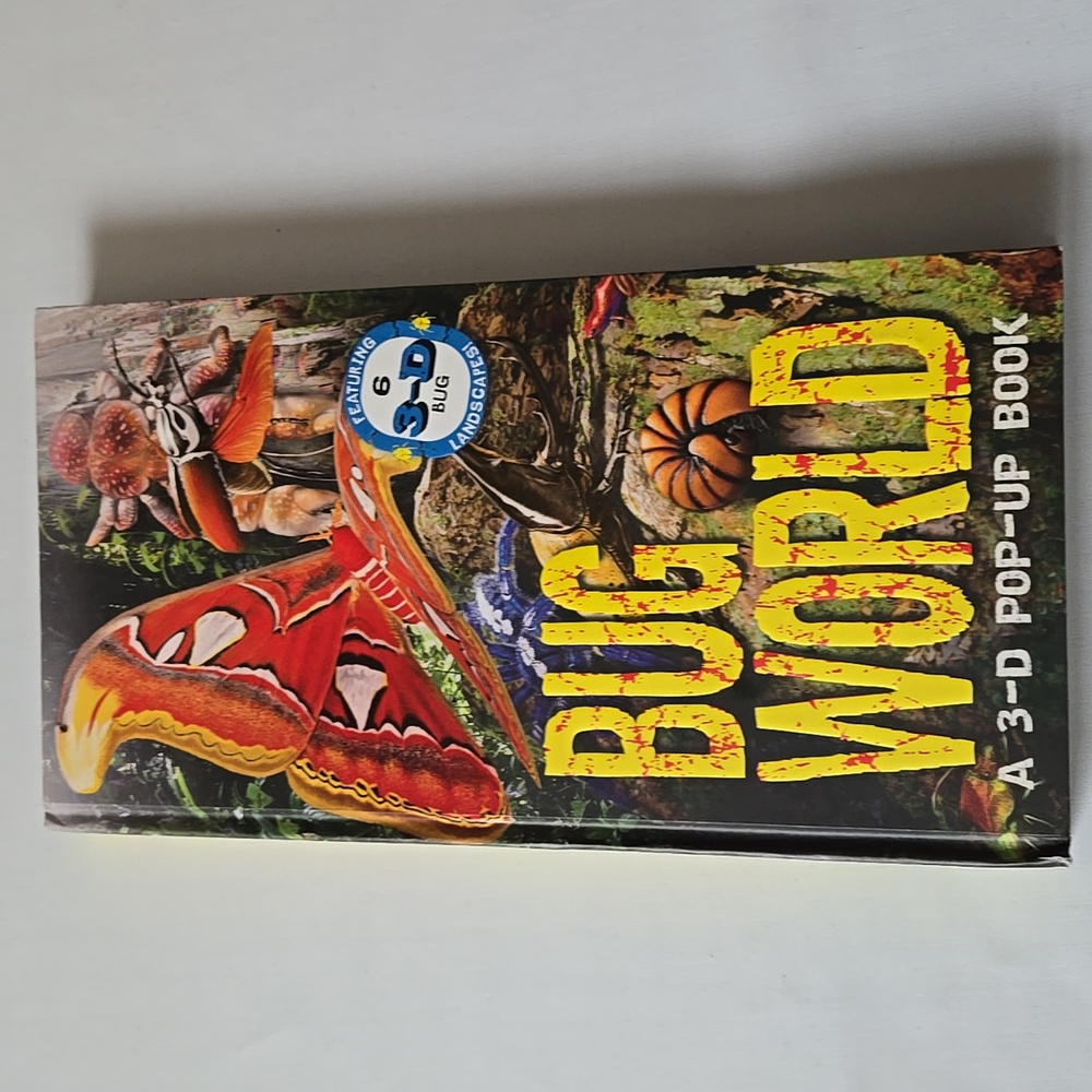 Bug World Bug Pop-Up Book 6‎ 3-D Landscapes Nature Insect Book Science Learning